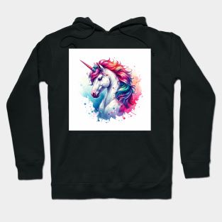 Unicorn Study - Fantasy AI Hoodie